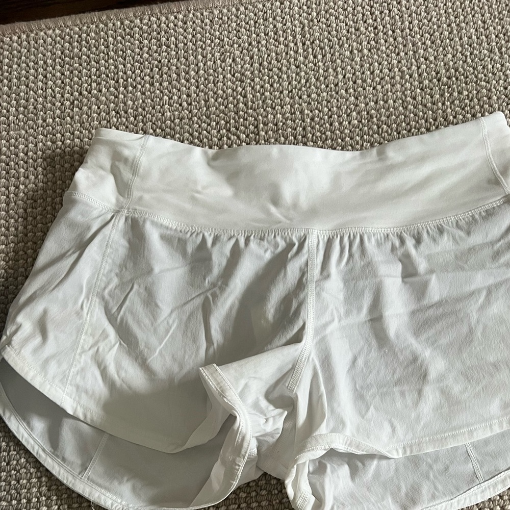 lululemon white shorts